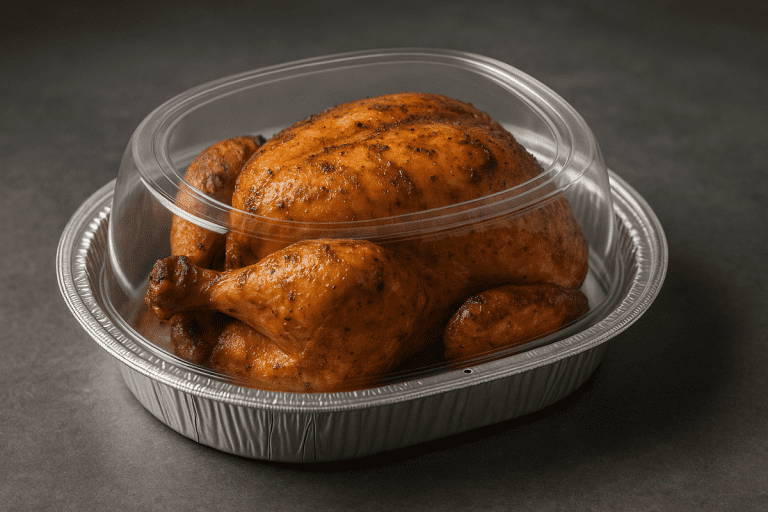 ¿Es seguro el envase del pollo asado? Lo que no te cuentan sobre el aluminio y tu salud celular