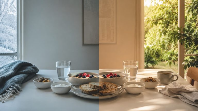 ¿Por qué el mismo alimento puede sentarte bien en invierno y no en verano?